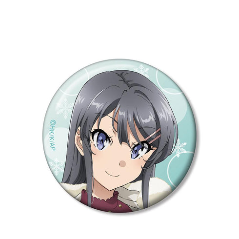 『青春ブタ野郎はバニーガール先輩の夢を見ない』描き下ろしイラスト 桜島麻衣 冬服ver. 缶バッジ【202509再販】